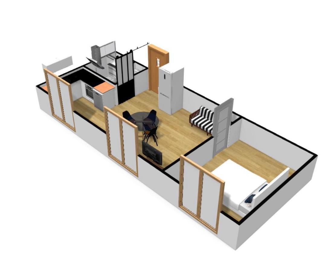 T2 Moderne Au Coeur Poitiers 아파트 외부 사진